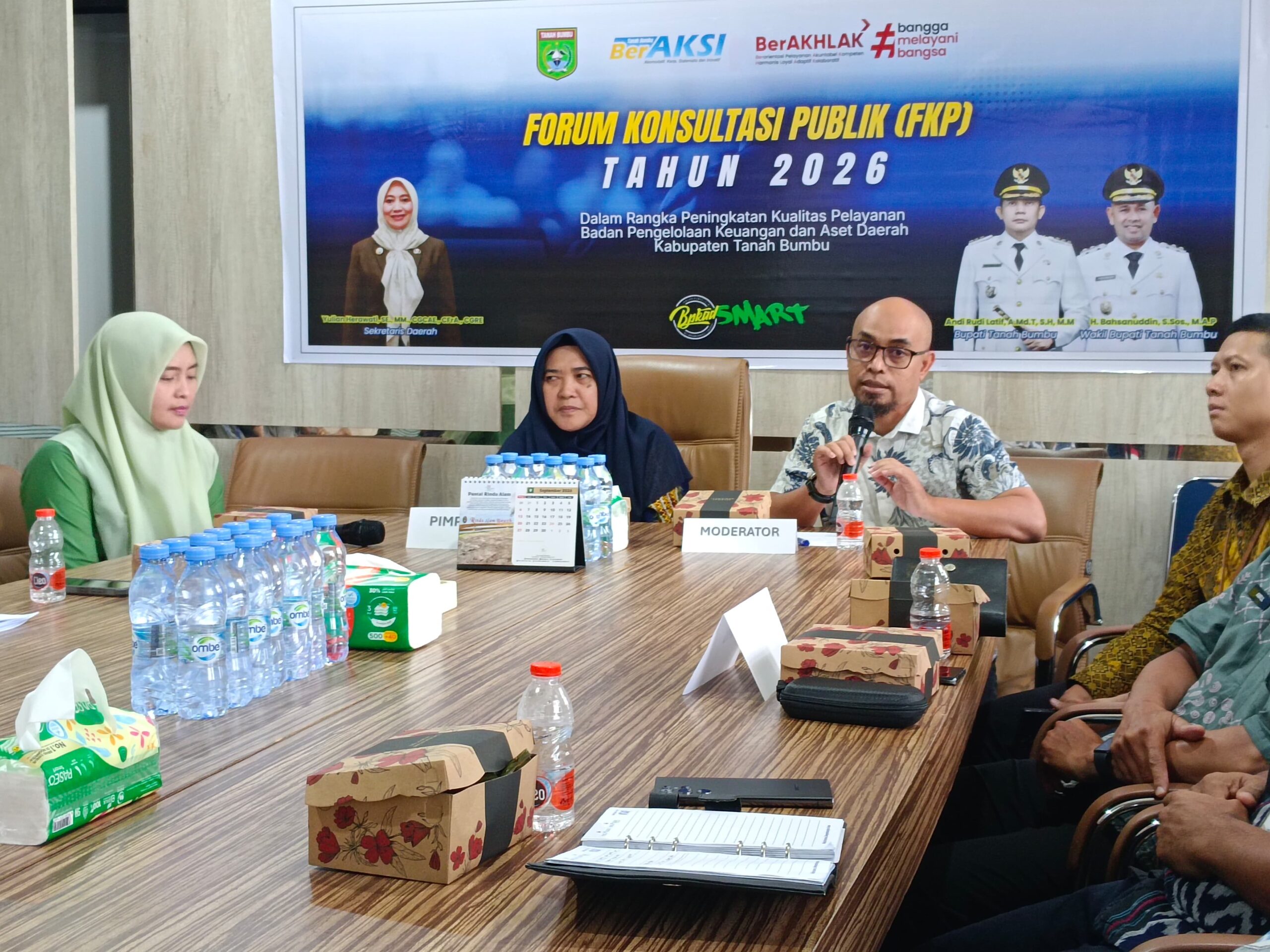 BPKAD Tanah Bumbu Buka Ruang Masukan Publik Lewat Forum Konsultasi Publik 2