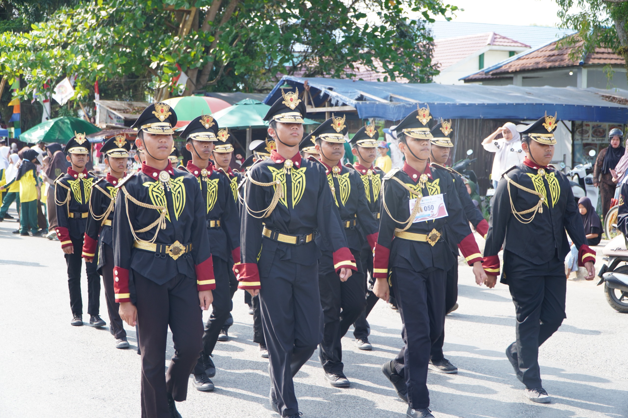 Lomba Gerak Jalan Kusan Hilir Meriah Sambut HUT RI ke-81 10