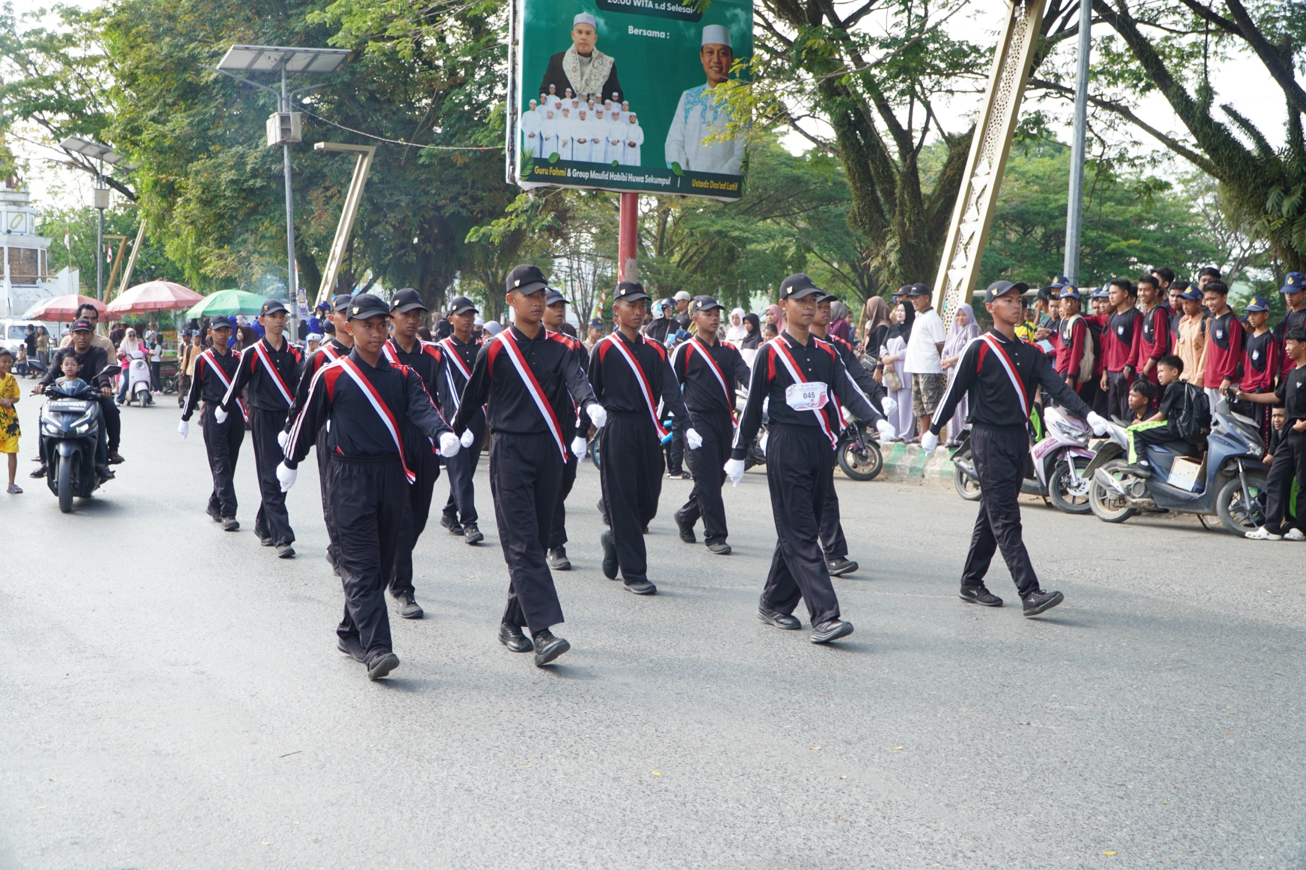 Lomba Gerak Jalan Kusan Hilir Meriah Sambut HUT RI ke-81 12