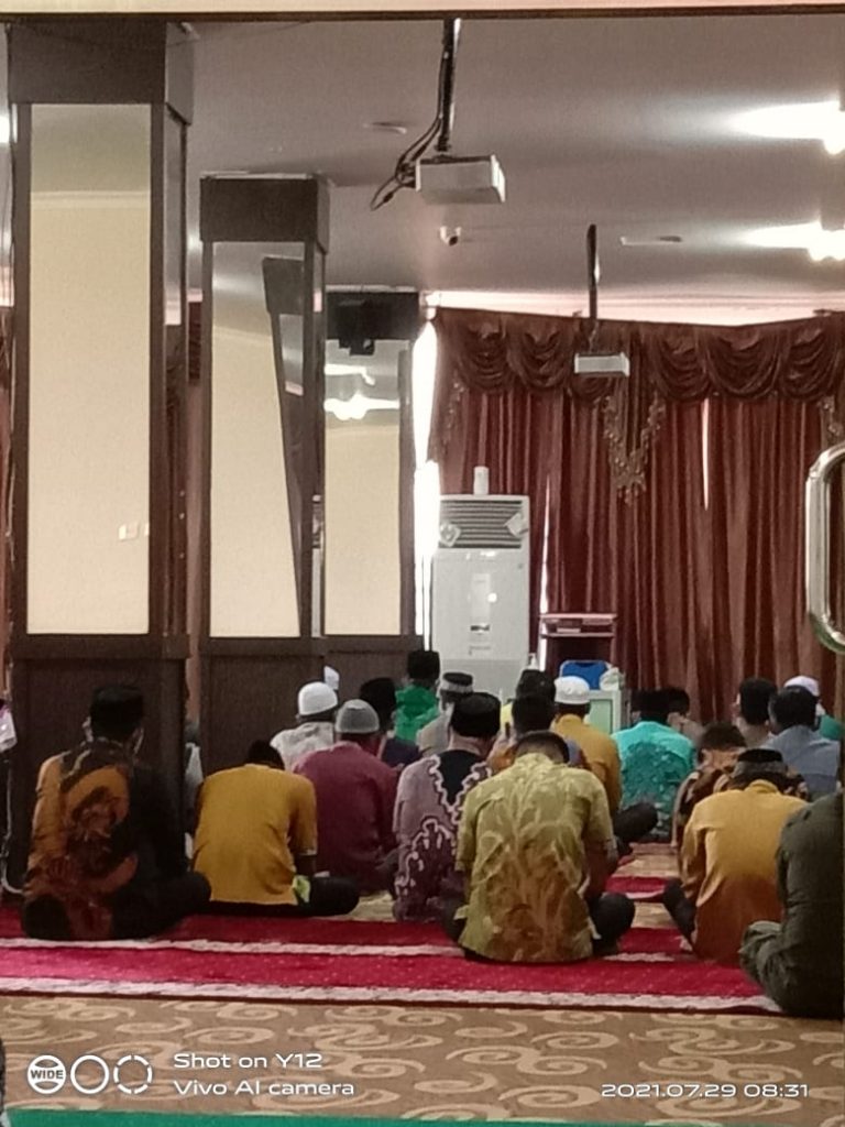 Lanjutkan Kegiatan Rutin Keagamaan, Pemkab Tanbu panjatkan Doa Bebas Covid-19