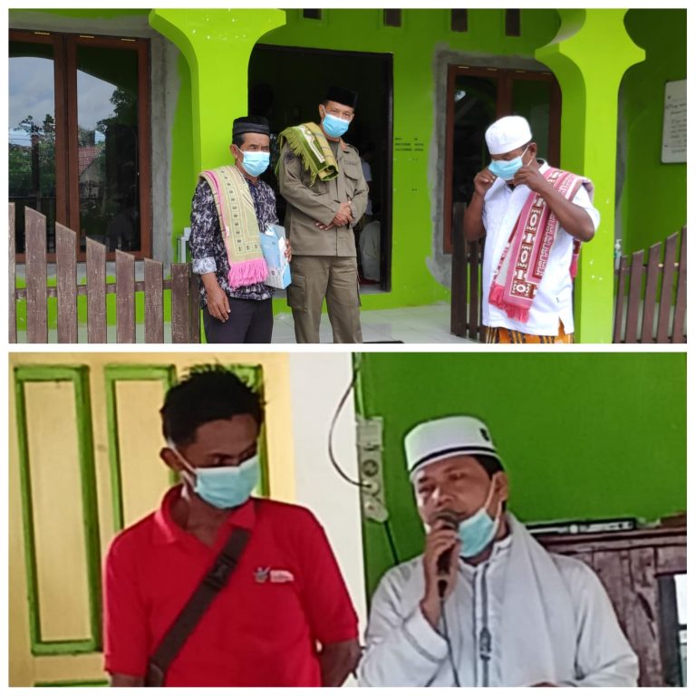 Sosialisasi Prokes 5 M di Masjid, Pemkec Kuranji Gandeng MUI dan TNI-Polri