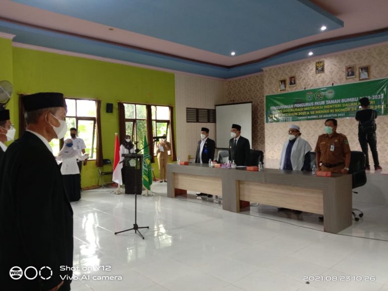 Kukuhkan Pengurus FKUB, Bupati Zairullah Harapkan FKUB Jadi Teladan yang Baik Bagi Masyarakat