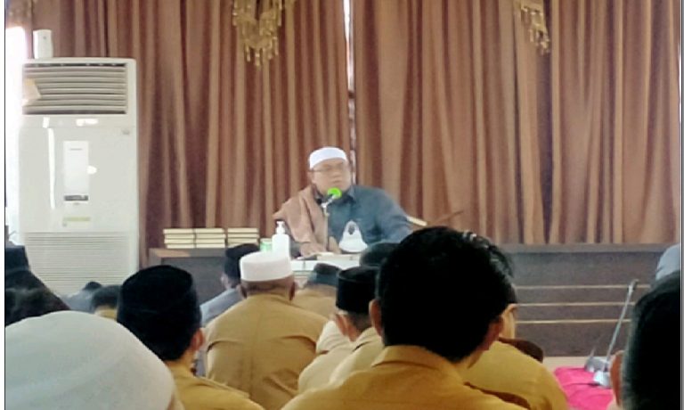 Tausiah Kegiatan Keagamaan Rutin, Ustadz Abdurrahman Sampaikan Larangan Mendekati Zina