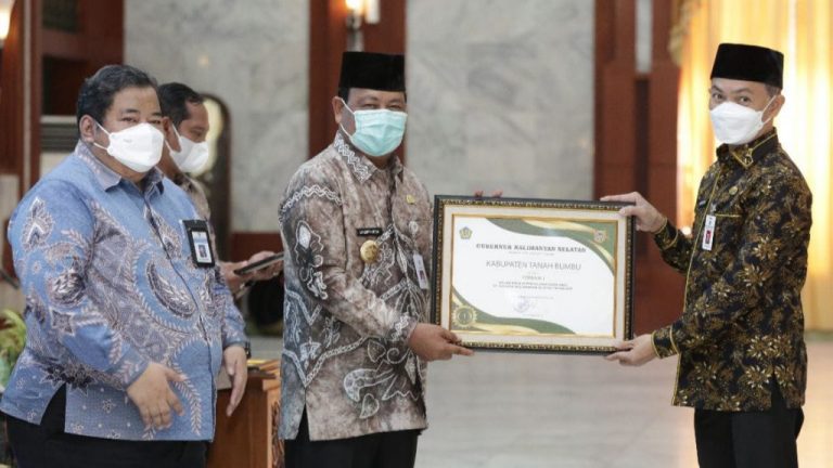 Tanah Bumbu Terbaik 1 Penyaluran Dana Desa se-Kalsel