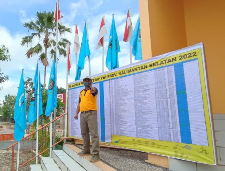 Panitia Konferensi PWI Kalsel 2022, Rilis Tiga Pemilih Tambahan