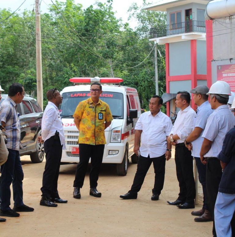 Lapas Batulicin Terima Kunjungan Tim Inspektorat Jenderal Kemenkumham