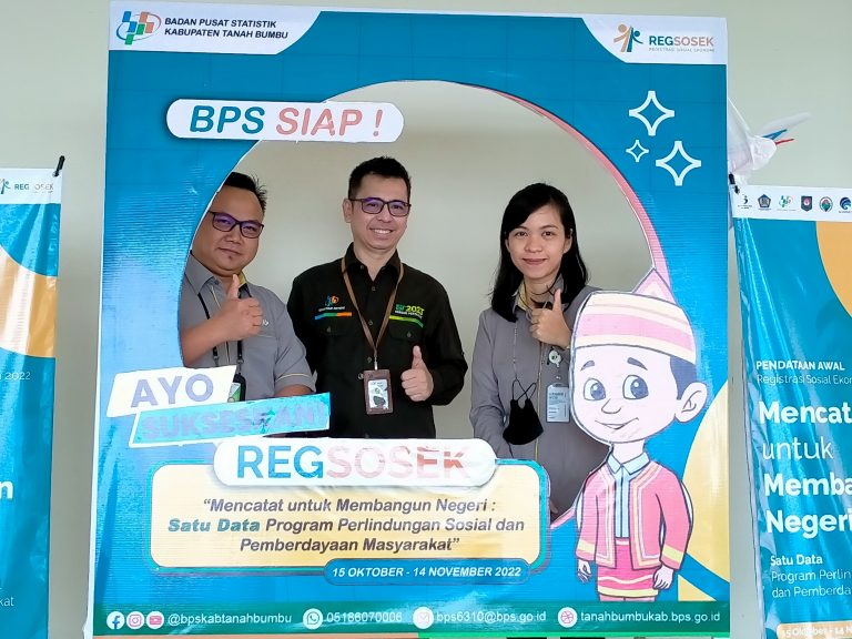 Jamin Keselamatan Petugas Regsosek, BPS Tanbu Gandeng BPJS Ketenagakerjaan