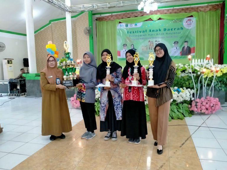 Forum Anak Kecamatan Satui Sukses Meraih Juara Umum FAD Tanah Bumbu