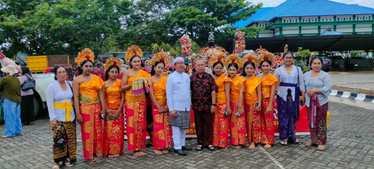 Lepas Kontingen Pekan Paralympic Provinsi, Disbudporpar Tampilkan Pentas Seni Tradisional