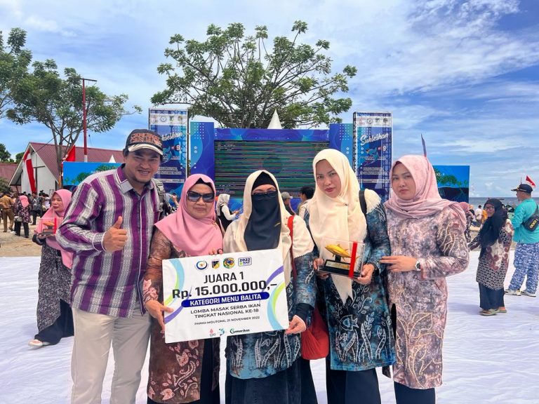 TP-PKK Tanbu Sukses Raih Juara Pertama Lomba Menu Balita Serba Ikan Nasional
