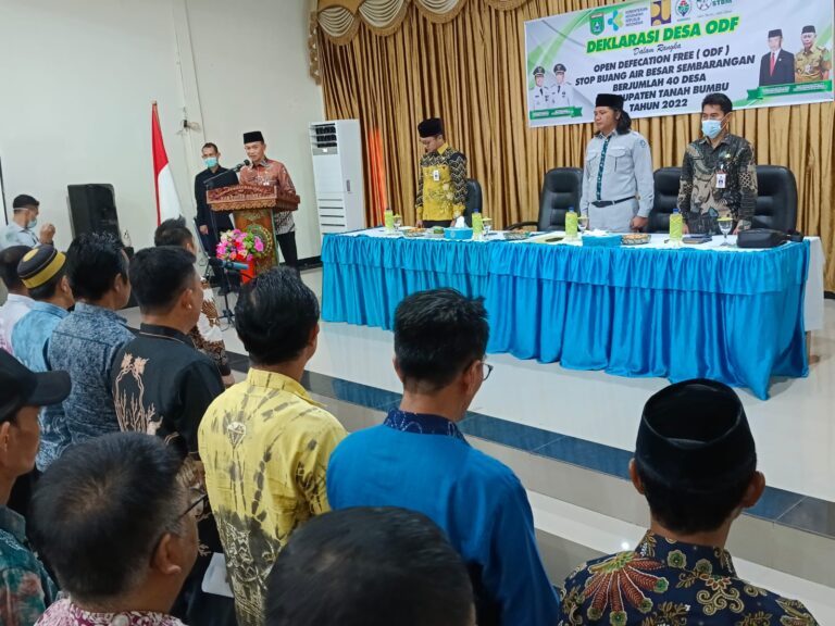 Pemkab Tanbu Target 2023 Masyarakat Tanpa ODF
