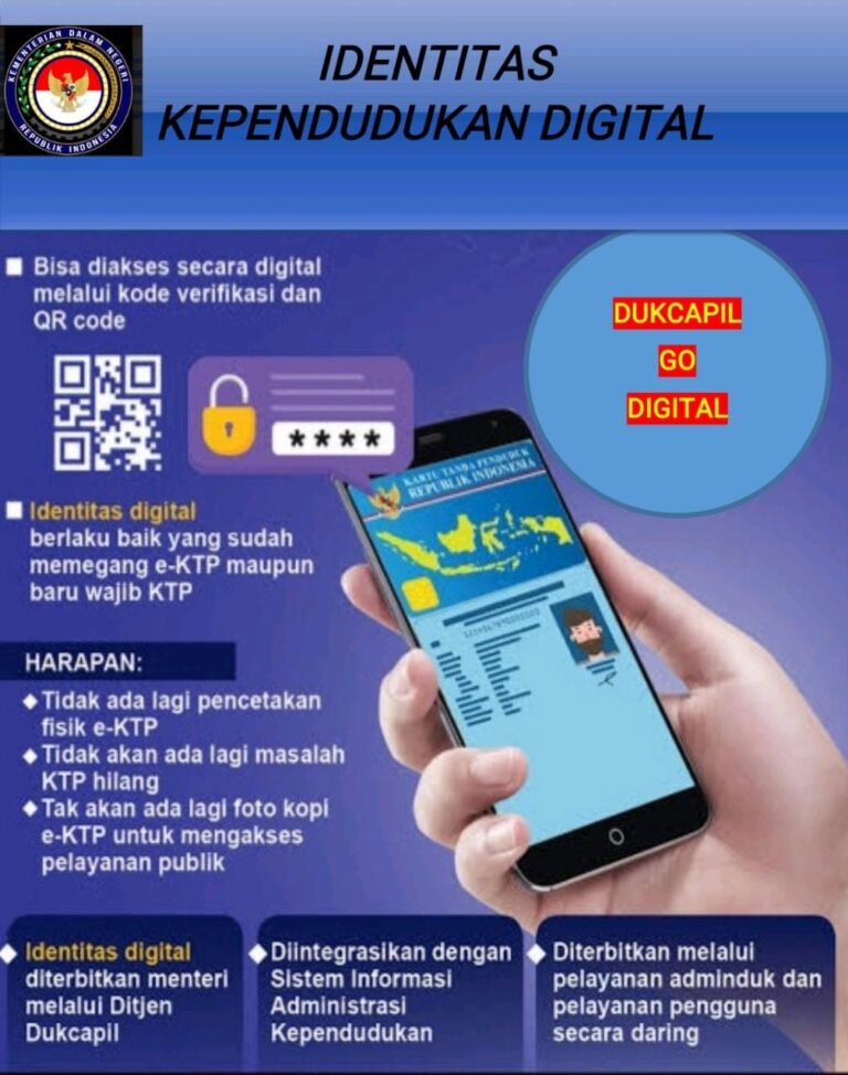 Uji Coba E-KTP Digital dengan Beberapa Kelebihannya