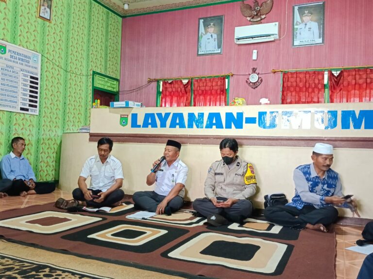 Dibentuk Panitia Pilkades Wiritasi Periode 2023 – 2029