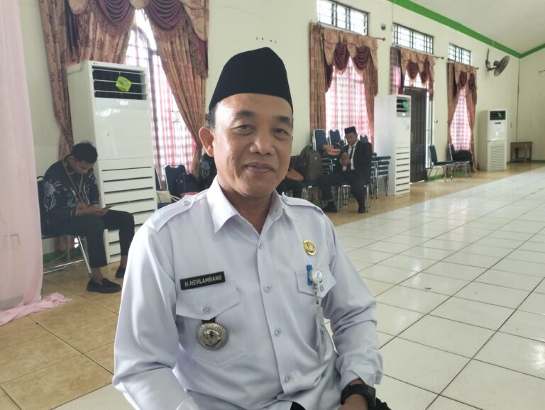 Tahun Berganti, Camat Herlambang Terus Upayakan Peningkatan Program 1D1M