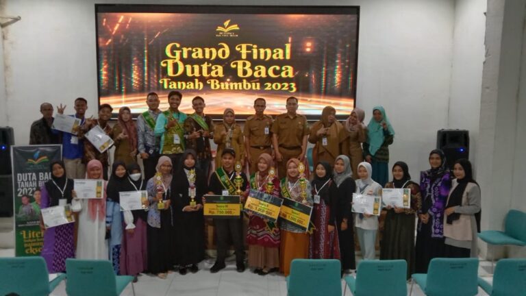 Dispersip Tanbu Gelar Ajang Pemilihan Duta Baca 2023