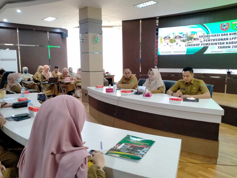 Bupati Zairullah Melalui Asisten Menekankan Kualitas Dalam Penyusunan Laporan