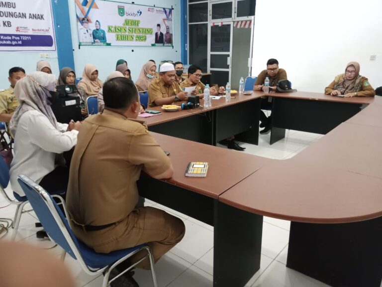 Dinas P3AP2KB Gelar Pertemuan Kajian Awal Audit Kasus Stunting