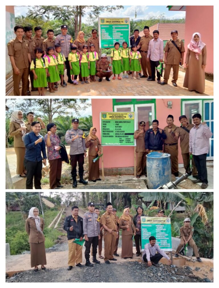 Kecamatan Mantewe Monev Penggunaan Dana Desa Tahap 1 di Desa Sari Mulya