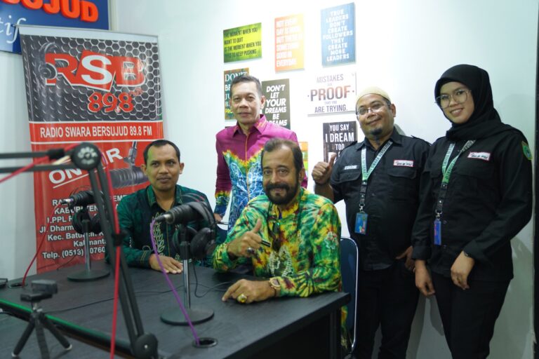 KPID Kalimantan Selatan Nilai Ruangan Siaran RSB Tanah Bumbu Cukup Bagus