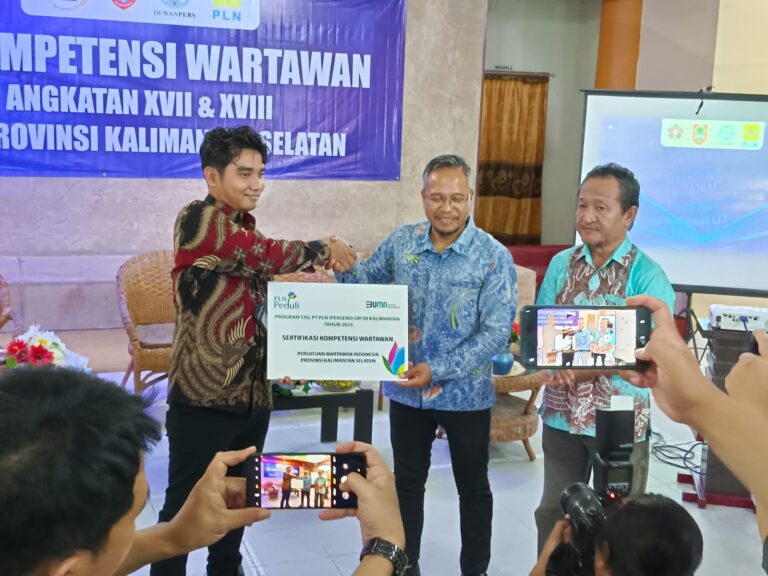 PT PLN Fasilitasi UKW Angkatan ke-17 PWI Kalsel