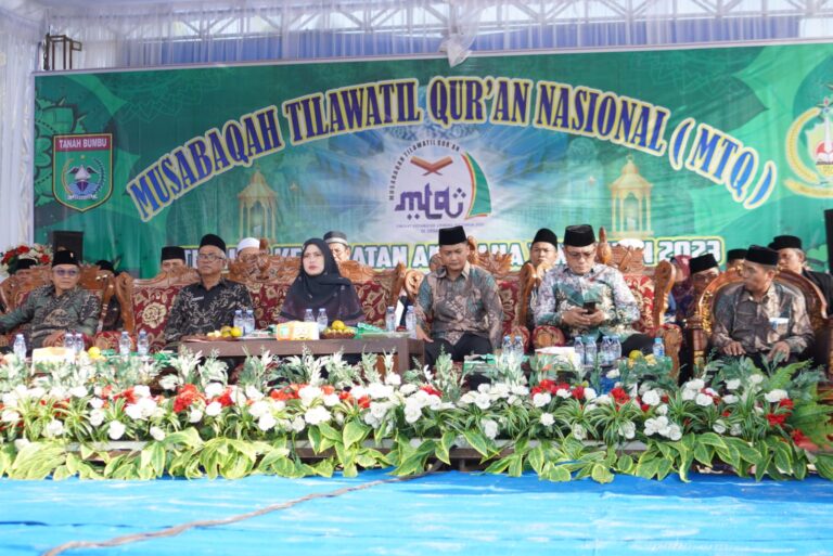 Pembukaan MTQ Tingkat Kecamatan Angsana XIX Tahun 2023 Berlangsung Meriah