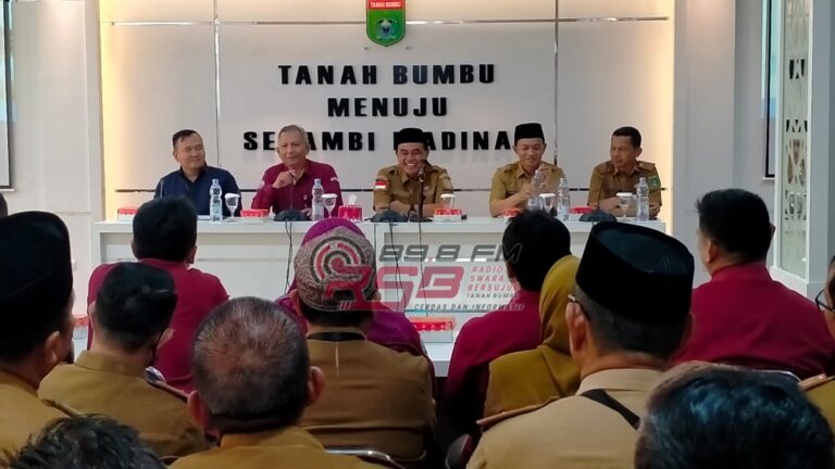 Pemkab Tanah Bumbu Sambut Kunjungan Kerja Badan Riset Kementerian Kelautan