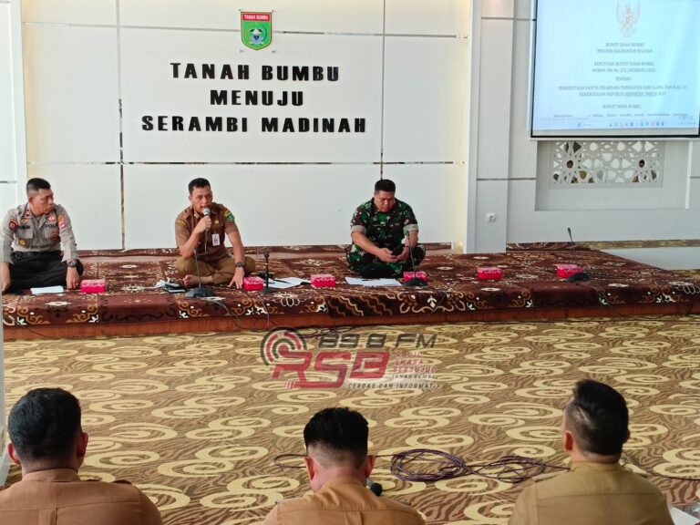 Peringati HUT ke-78 RI, Bakesbangpol Gelar Rapat Evaluasi Persiapan
