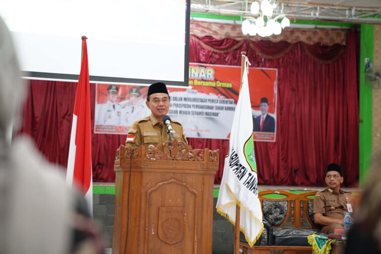 Sukseskan Pemilu 2024, Pemkab Tanah Bumbu Gelar Seminar Gerakan Kemitraan Bersama Ormas
