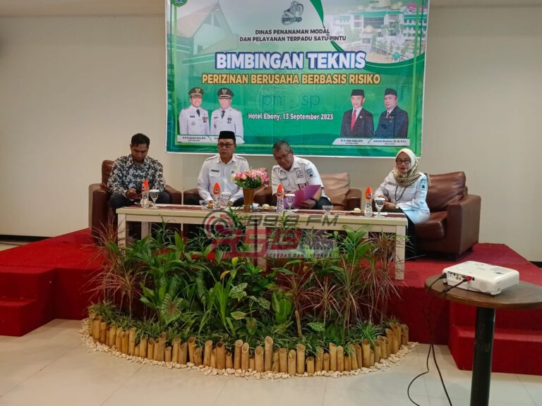 DPMPTSP Kembali Gelar Bimtek Perizinan Berusaha Berbasis Risiko OSS-RBA