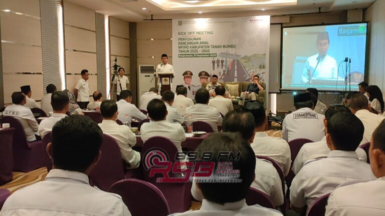 Abah Zairullah Buka Kick Off Meeting Penyusunan Rancangan Awal RPJPD Tanah Bumbu 2025 – 2045