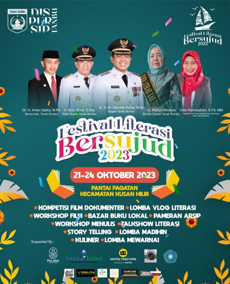 Dispersip Tanah Bumbu Undur Jadwal Kegiatan Festival Literasi Bersujud Tahun 2023
