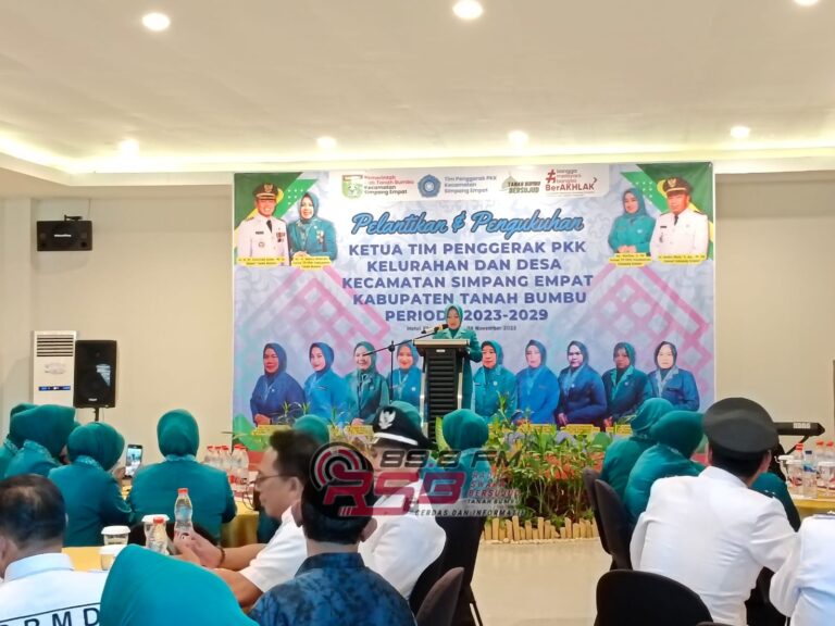 Ketua TP PKK Kelurahan/Desa di Wilayah Kecamatan Simpang Empat Dilantik 12 Ketua TP PKK Kelurahan/Desa di Wilayah Kecamatan Simpang Empat Dilantik
