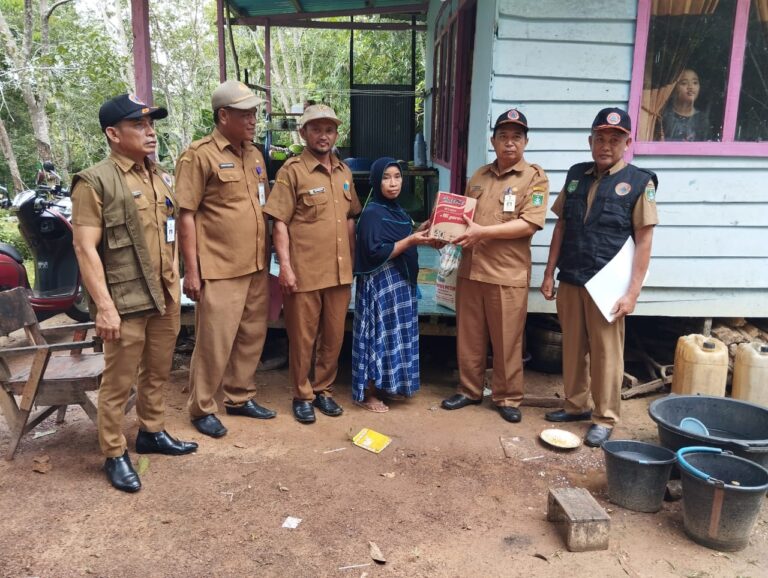 BPBD Tanah Bumbu Hitung JITUPASNA Serta Salurkan Bantuan