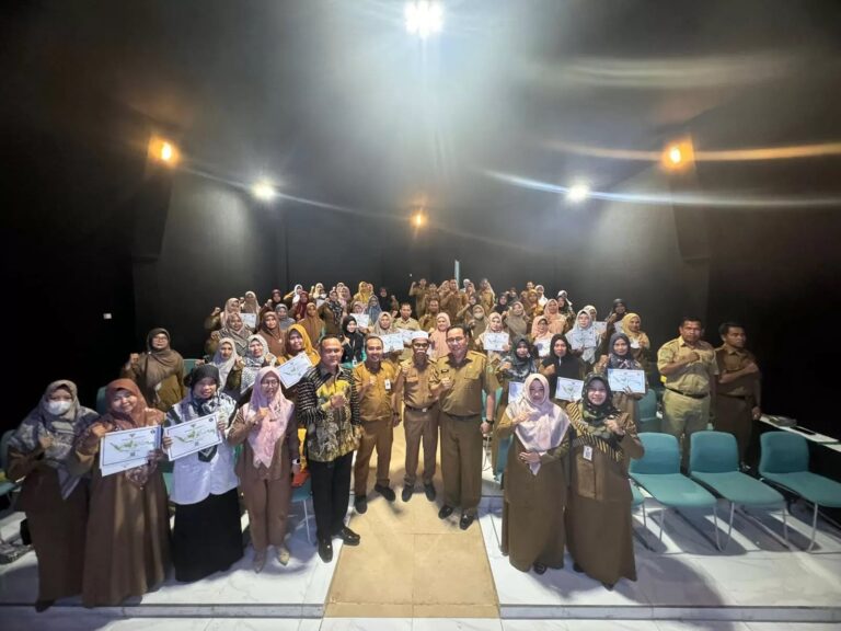 80 Pengelola Perpustakaan di Tanah Bumbu Dibekali Bimtek