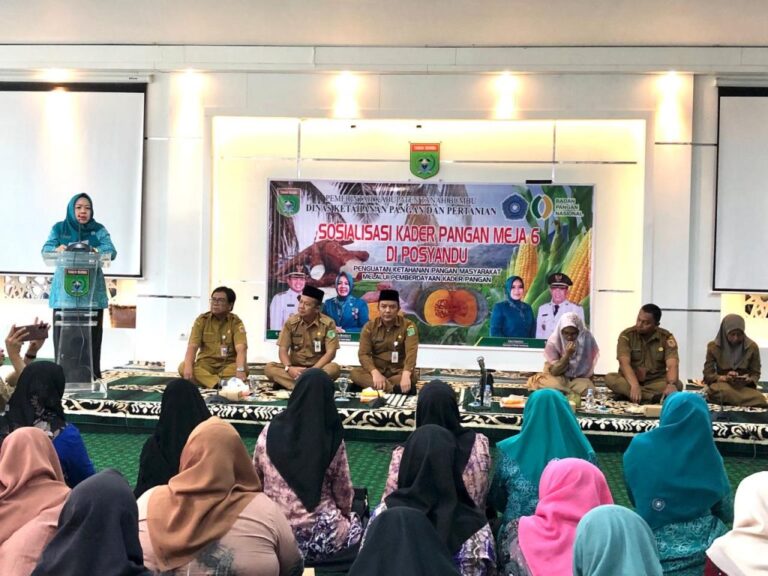 Sebanyak 150 Kader Pangan di Tanah Bumbu Dibekali Sosialisasi
