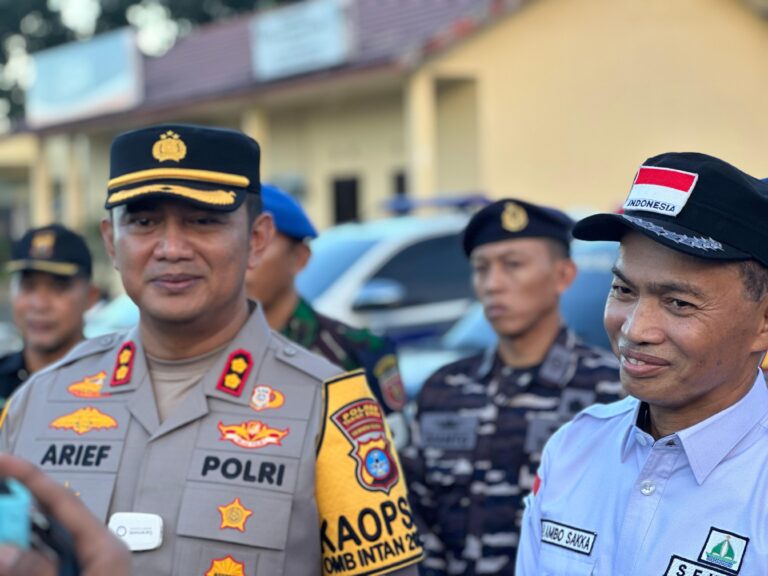 Sekda Ambo Sakka Hadiri Gelaran Pasukan Operasi Kepolisian “Ketupat Intan 2024”