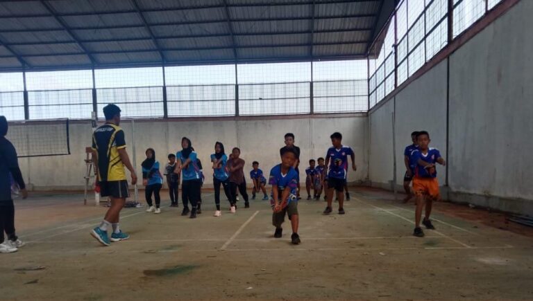 Desa Maju Mulyo Digadang Sebagai Sentra Pusat Pembinaan Bola Voli