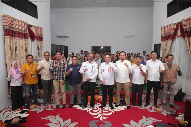 Dinsos Tanah Bumbu Gelar Sosialisasi dan Edukasi Implementasi Program Bansos Non Tunai 