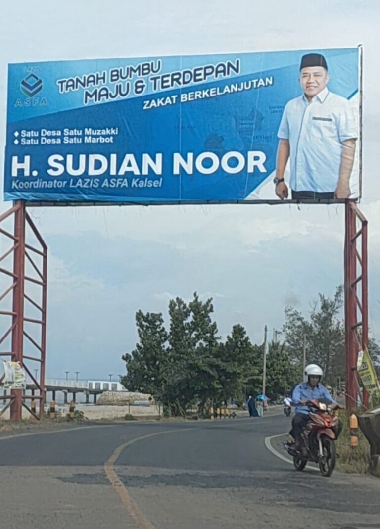 H. Sudian Noor “Kampanyekan” Zakat Berkelanjutan, Melalui Lazis ASFA Kalimantan Selatan