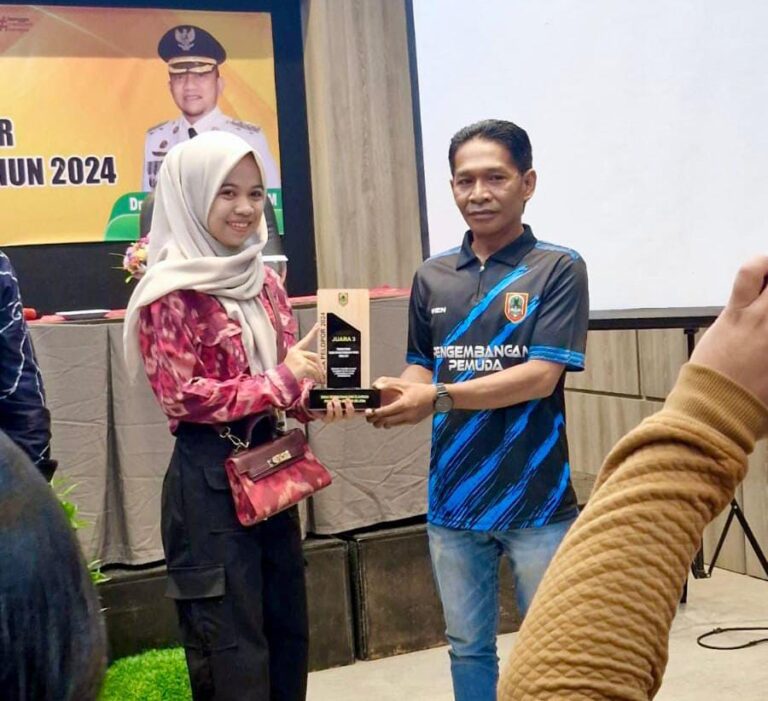 Risma Juara 3 Pemuda Pelopor 2024 se-Kalimantan Selatan