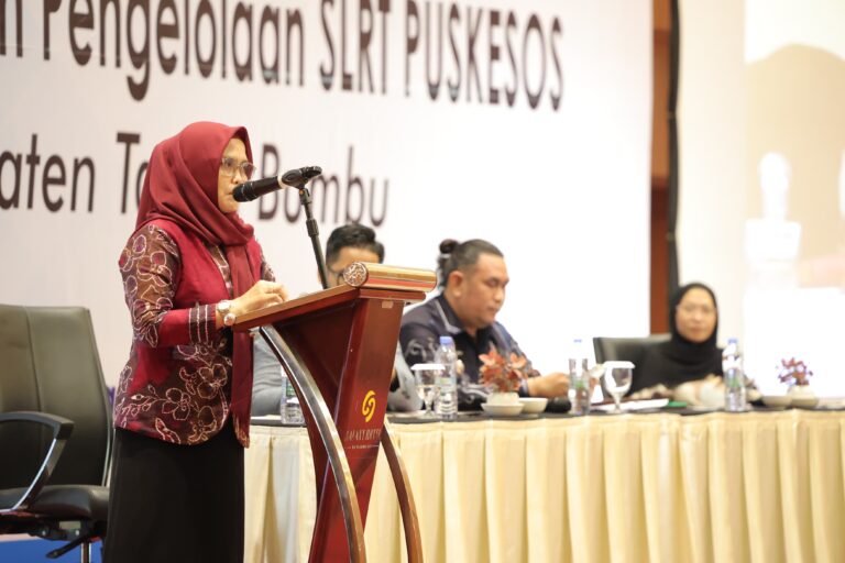 Dinsos Tanah Bumbu Gelar Bimtek SIKS-NG dan Pengelolaan SLRT Puskesos