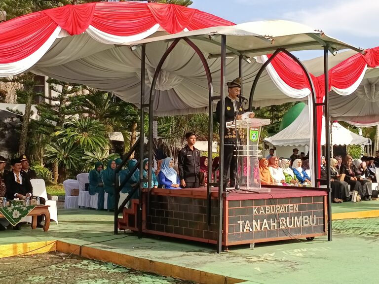 Peringatan Hari Lahir Pancasila Tahun 2024, Sekda Ambo Sakka Bertindak Selaku Inspektur Upacara