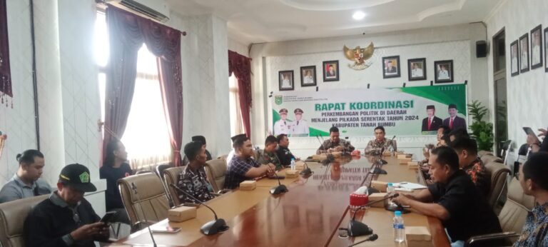 Jelang Pilkada 2024, Bakesbangpol Tanah Bumbu Gelar Rakor Perkembangan Pilitik Daerah