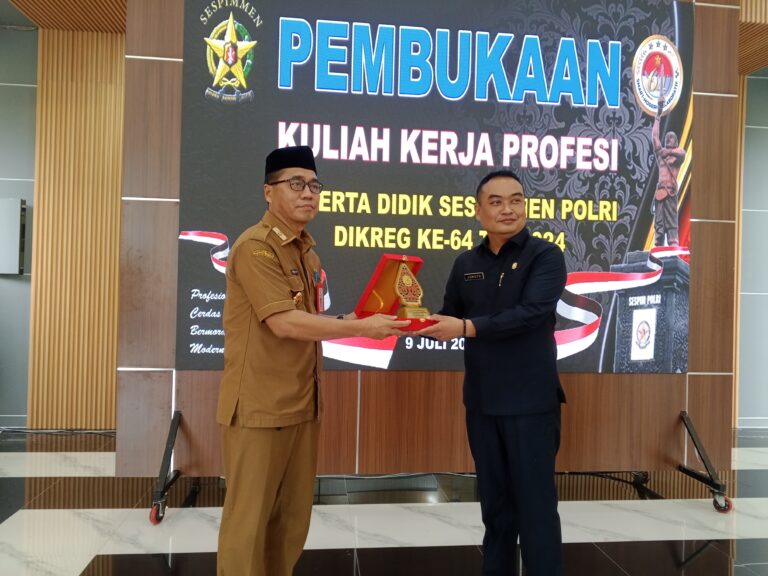 Serdik Sespimmen ke-64 Laksanakan KKP di Polres Tanah Bumbu