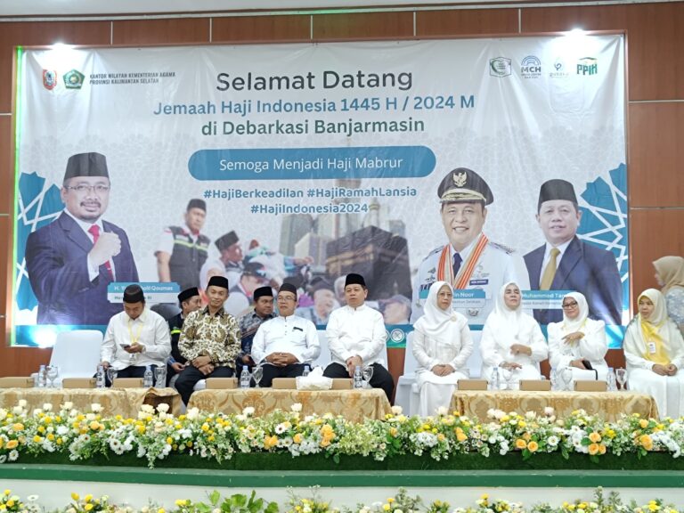 Pemkab Tanah Bumbu Sambut Kedatangan Jamaah Haji Asal Tanah Bumbu