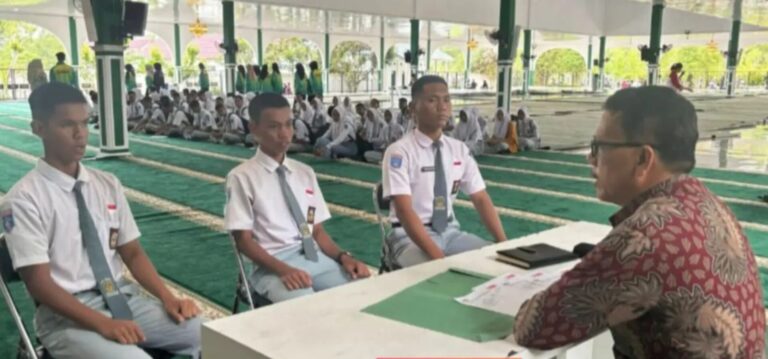 48 Anggota Paskibra Tanah Bumbu Mengikuti Pemusatan Latihan dan Karantina