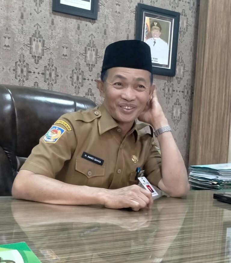 Sekda Dr. Ambo Sakka : Bupati Tunjuk Ali Syamsudin Menjadi Plt Kadis Perhubungan Tanah Bumbu