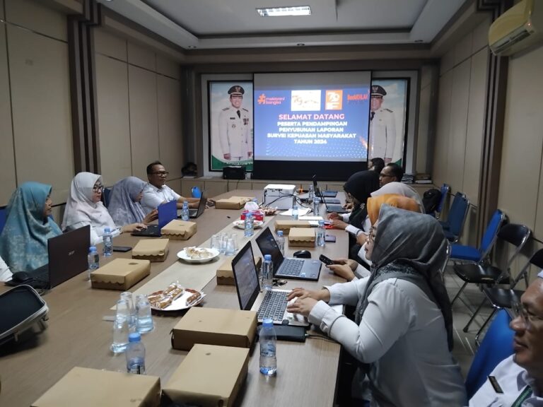 Bagian Organisasi Gelar Pedampingan Penyusunan Laporan SKM