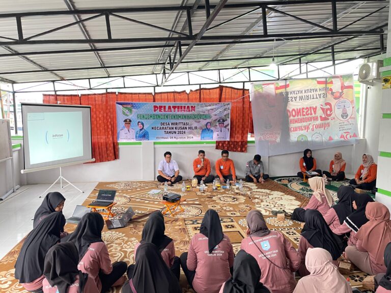 Pemdes Wiritasi Berdayakan Kelompok Perempuan Tingkatkan Program Ketahanan Pangan