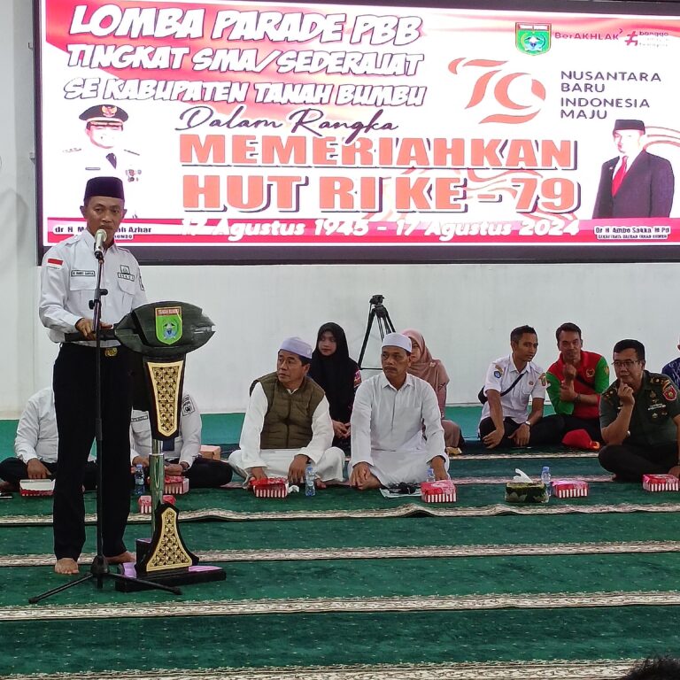 Pemkab Tanah Bumbu Gelar Lomba Parade PBB 2024